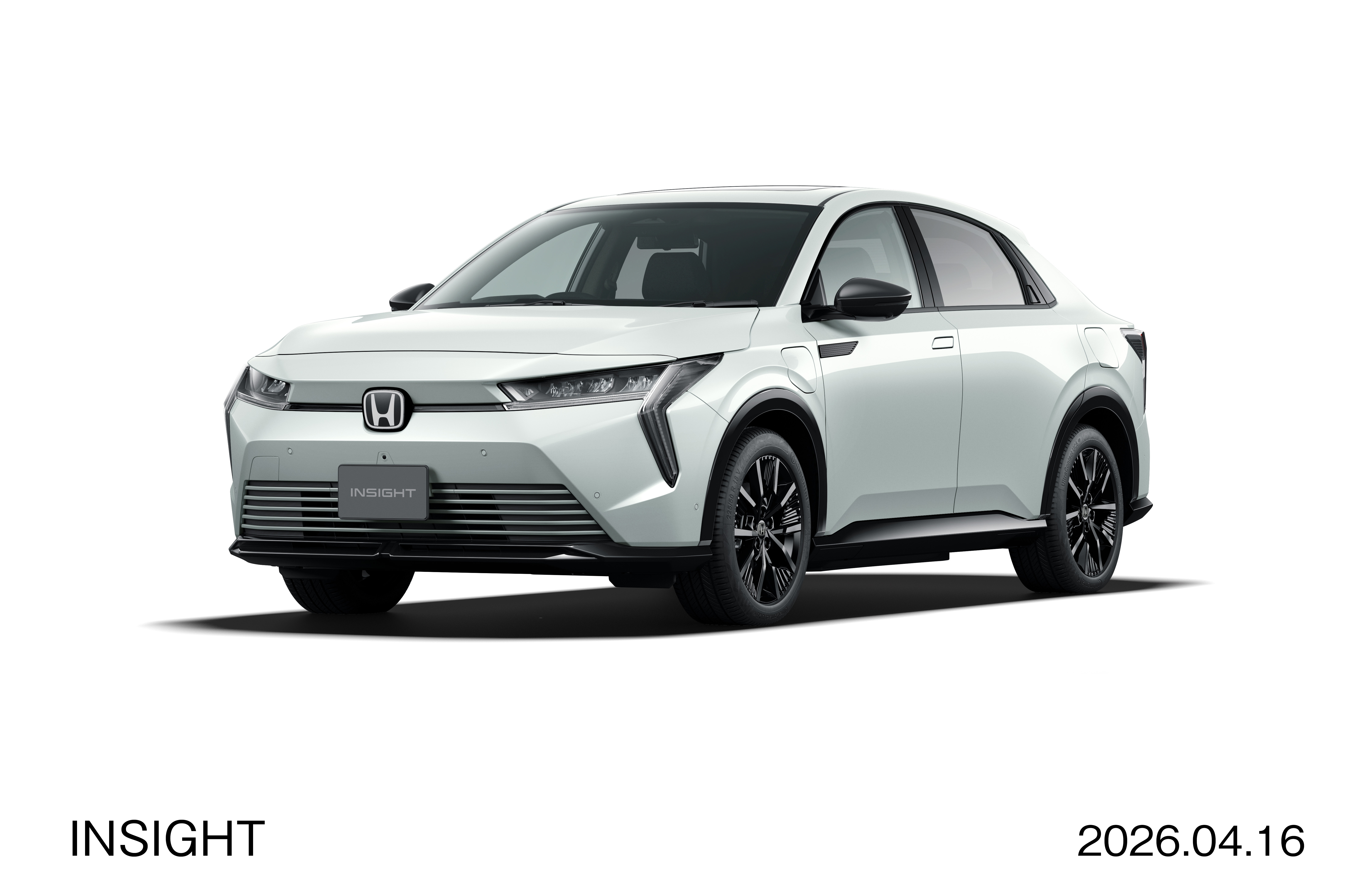 The all-new Honda Insight EV crossover in an official Honda press image
